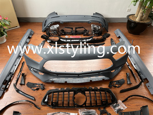 Xlstyling nhà máy bán nóng BodyKit cho Benz w177 Hatchback 19-22 <span class=keywords><strong>c</strong></span>ập nhật lên <span class=keywords><strong>c</strong></span>ản trướ<span class=keywords><strong>c</strong></span> A45 + <span class=keywords><strong>c</strong></span>ản sau + lưới tản nhiệt + váy - Product Image 2