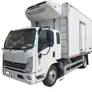 2024 nuovo 5 Ton 10 Ton Congelatore vano refrigerato furgone Box camion cibo furgone merci per la carne di pesce camion frigorifero