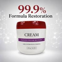 Crème dermatologique apaisante pour la rugosité, enrichie en urée et glycérine, hydratant corporel exfoliant et lissant pour peaux rugueuses, adoucissant