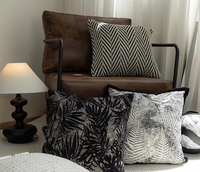Coussins décoratifs haut de gamme italiens de luxe, ergonomiques, résistants, 100 % polyester, légers, amovibles, lavables et personnalisables