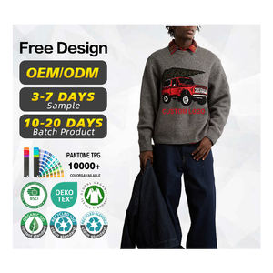 BSCI Certification Sweater Manufacturer Custom logo Men Cotton Wool Design <b>Pattern</b> Jacquard <b>Knitted</b> Jumper Y2k Winter Sweater - Product Image 1