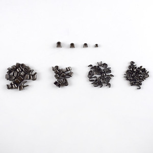 Deepeel ZA212 3 #<span class=keywords><strong>5</strong></span> #8 #10 # fermuar tamir aksesuarları fermuar kayma ön kodu pirinç U tarzı fermuar stoper - Product Image 2