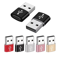 Câble adaptateur OTG USB 2.0 Type C femelle vers USB A mâle, accessoires et pièces pour ordinateur portable, convertisseur pour téléphone portable et casque
