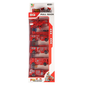 6 pièces/ensemble <span class=keywords><strong>de</strong></span> véhicules jouets à tirer en arrière, <span class=keywords><strong>voiture</strong></span> 1:64, course, ferme, ambulance, militaire, pompiers, police, jouets militaires pour enfants, modèles <span class=keywords><strong>de</strong></span> voitures jouets - Product Image 6