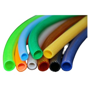 Высококачественный мягкий <span class=keywords><strong>1</strong></span>/2, 3/4 дюймов, трехпроводный, четырехпроводный, шестипроводный садовый шланг из ПВХ с многофункциональным соплом - Product Image 4