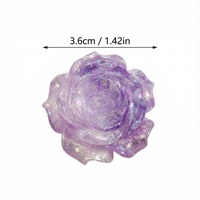 Résine de gouttelettes de colle effet œil de chat Aurora, rose gras, pour l'art DIY, les fleurs, les bijoux, les coques de téléphone portable