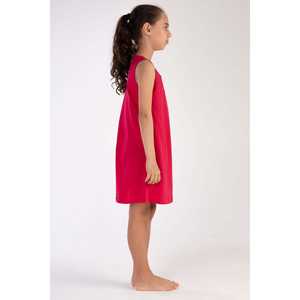 Túnica Ovalada con Tirantes Gruesos para Niñas de 3 a 14 Años, Tallas Suministradas por ODM 11-12/15-16 - Product Image 3