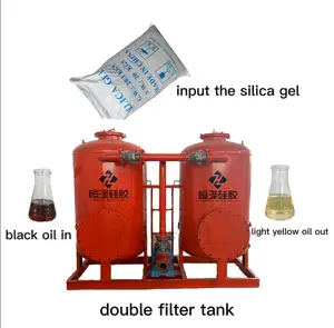 Máquina de destilación de aceite de motor, capacidad de residuos, filtro de aceite crudo, reciclaje a base diésel
