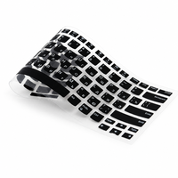 Autocollants de clavier d'ordinateur portable multilingues pour touches arabes et russes, en PVC mat, imperméables, pour clavier de notebook