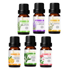 Set de Aceites Esenciales Puros y Naturales de Lavanda, Manzanilla, <span class=keywords><strong>Romero</strong></span>, Rosa, Árbol de Té, Naranja, Alcanfor, Ciprés, Hinojo y Cajeput para Aromaterapia - Product Image 1