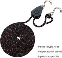 57764B-2 # tendeur à cliquet de corde suspendue réglable robuste arrimage accessoires de camping et de randonnée en plein air
