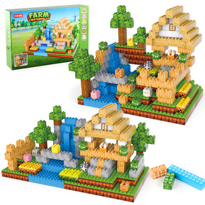 Set de Construcción de 40 Piezas ABS My Assembled <span class=keywords><strong>World</strong></span>, Escena de Mina Subterránea con Espadas, Kit de Rompecabezas Educativo - Product Image 2