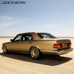 JZCNCW Juego de 3 Ruedas Forjadas de 5x112 mm con Borde Profundo para Automóviles de Pasajeros, Neumáticos W124 W140 W116 S124 W140 W202 W116 - Product Image 5