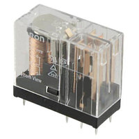 Nouveau Relais de Puissance Original G2R-2A-DC24 DC 5A DPST Momentané 2 Formes A, Produit Neuf avec PLC