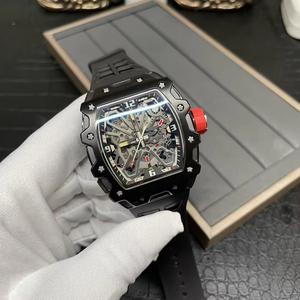 2026 Bestselling RM35-03 Automatic Mechanical <b>Watch</b>, High-Quality Hollow Skeleton Sapphire <b>Watch</b> with TPT Carbon Fiber - Product Image 2