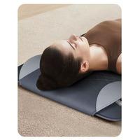 Coussin de massage électrique complet COSMO avec massage Shiatsu, vibration, pierres chauffantes et contrôle de la minuterie pour le soulagement à domicile
