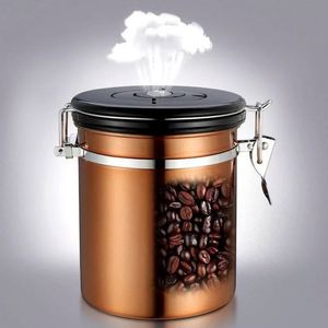 ผู้ผลิตขายส่งภาชนะเก็บเมล็ดกาแฟสแตนเลสสุญญากาศราคาถูก - Product Image 3