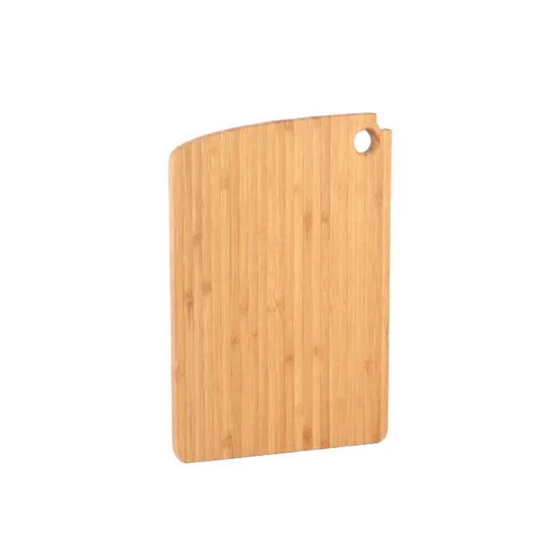 Bloque de cortar de madera de acacia directo de fábrica para material de bambú de forma cuadrada de cocina