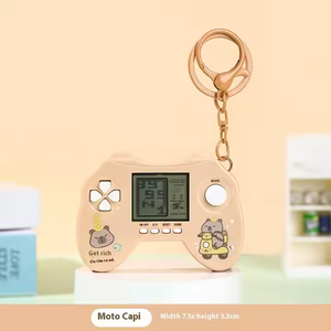 Llavero de plástico creativo Kapibara mango consola de juegos colgante pequeño juguete llaveros regalo para niños mercancía <span class=keywords><strong>al</strong></span> <span class=keywords><strong>por</strong></span> <span class=keywords><strong>mayor</strong></span> - Product Image 5