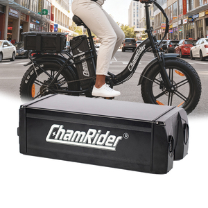 <span class=keywords><strong>Batterie</strong></span> de vélo électrique Chamrider haute capacité pour porte-bagages arrière, packs de batteries polymères 48V 32Ah 50Ah 25Kwh - Product Image 1