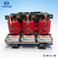 Transformateur de distribution de type sec à isolation en résine époxy série SCB 315 kVA 10 kV