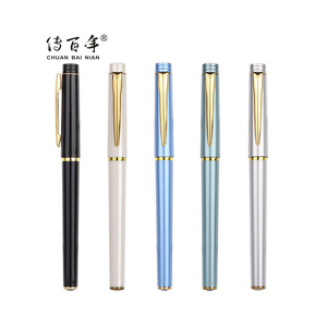 メタルクリップジェルペン2025新デザインプロモーション高級ビジネスギフトカスタムプリントロゴ付き - Product Image 1