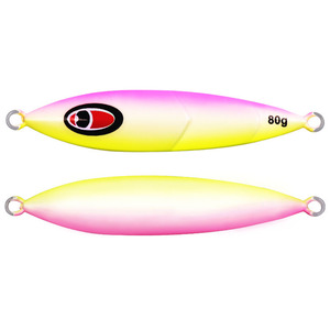 Señuelo de Pesca de Fondo de 80g, Señuelo de Placa de Hierro de 95mm de Hundimiento Rápido y Oscilación Lenta para Pesca de Atún - Product Image 3
