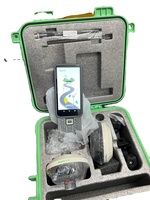 Conjunto de Base y Rover GNSS RTK E1 Lite, Radio de 15 km, 20 h de Autonomía, para Diseño de Construcción