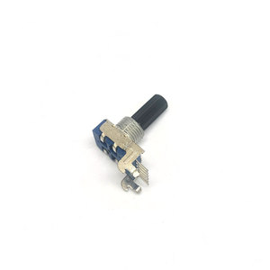 Mingjia Chất Lượng Tốt Nhất 11Mm 6 Pin Kháng Kép Quay <span class=keywords><strong>Potentiometer</strong></span> B20K B100K B500K Tuyến Tính Biến Trở Biến Carbon Phim Hàng Đầu - Product Image 5