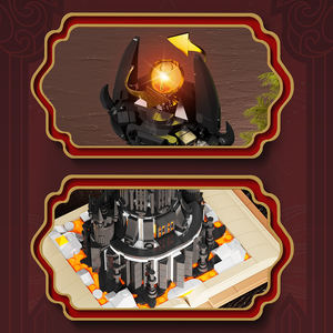 13018 Creative MOC 969PCS Particles Accessories Magic Castle <strong>Building</strong> <strong>Block</strong> Assembled Puzzle Build <strong>Block</strong> Set Plastic Toy - Product Image 5