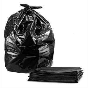 Household Kitchen Hotel Usage Ecofriendly Recyclable Plastic Garbage <b>Bag</b> Flat <b>Bag</b> Customizable Multi <b>Bags</b> <b>String</b> Tie - Product Image 4
