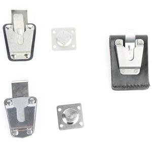 Heavy Duty Spring Metal Rotating Universal Holster <strong>Quad</strong> <strong>Lock</strong> Belt Clip Loop for Cell Phone <strong>Case</strong>, Radio <strong>Case</strong> - Product Image 1
