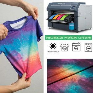 <span class=keywords><strong>T</strong></span>-<span class=keywords><strong>shirt</strong></span> con stampa personalizzata a maglia a fascia Casual con stampa a sublimazione stampa a girocollo a manica corta con stampa completa - Product Image 6