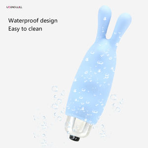 <span class=keywords><strong>USB</strong></span> caricabatterie Mini coniglio vibratore G-Spot giocattoli sessuali clitoride Vagina stimolatore marito e moglie giocattolo - Product Image 5