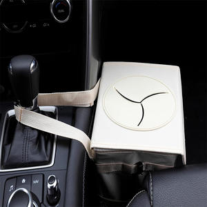 Sacchetto di conservazione per auto, cestino della spazzatura, a prova di perdite. Ci sono 3 sacchi di stoccaggio in macchina. Borsa di stoccaggio impermeabile appesa. - Product Image 5