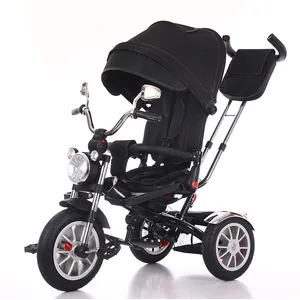 hot-sell Russia market baby three wheels iron tricycle with canopy