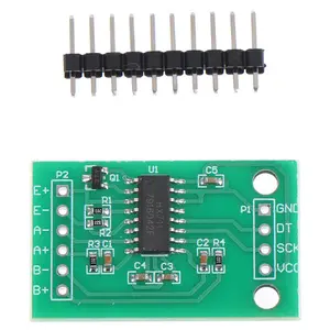 OEM/ODM少量HX711デュアルチャンネルモジュール計量センサー専用24ビット精密ADモジュール圧力センサーロードセル