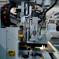 Máquina Perforadora CNC de Alta Precisión de Seis Lados para Perforar Paneles de Madera, Máquina de Perforación para Fabricación de Armarios y Gabinetes