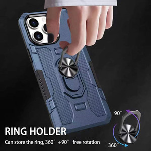 Heavy Duty Robuste Armure Antichoc Couverture Arrière Téléphone Cas Avec Magnétique De Voiture Mount Holder Pour <span class=keywords><strong>Iphone</strong></span> <span class=keywords><strong>14</strong></span> Pro Max Enveloppe <span class=keywords><strong>Pochette</strong></span> - Product Image 2