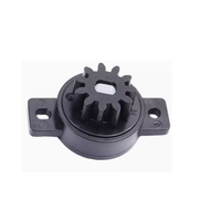 Charnière rotative robuste à couple élevé en nylon PA66 avec amortisseur de fermeture douce, accessoire interne
