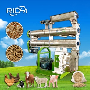 RICHI 8-12TPH Equipo de aves de corral Máquina de pellets de alimentación de <span class=keywords><strong>pollo</strong></span> en venta - Product Image 1