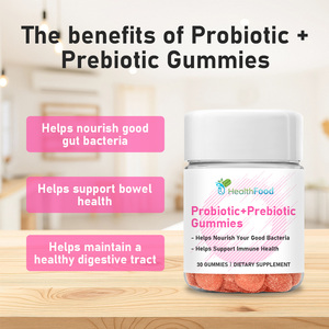 Gomitas Probióticas y Prebióticas de Alta Calidad, Favorecen el Equilibrio Digestivo y Promueven la Salud Inmunológica, Suplemento Dietético - Product Image 2