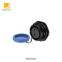 Connecteur de câble SP29 IP68 étanche pour l'aviation, 2 broches mâle/femelle, pour connexions de fils extérieurs