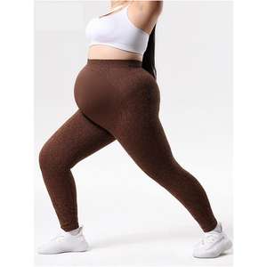Leggings gainants pour femmes enceintes, ultra-confortables, couleur café, assortis, nouvelle collection 2026, grande taille, pantalon de sport - Product Image 5