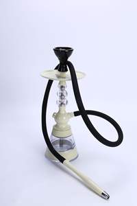 Le plus récent ensemble de narguilé Portable petit ensemble Hubbly Shesha narguilés en aluminium acrylique narguilé Chicha avec accessoires - Product Image 3