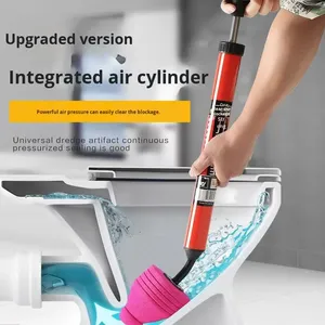 <span class=keywords><strong>Déboucheur</strong></span> <span class=keywords><strong>WC</strong></span> écologique en plastique haute pression <span class=keywords><strong>pour</strong></span> déboucher les tuyaux de toilettes, outil de plomberie <span class=keywords><strong>pour</strong></span> égouts et canalisations - Product Image 1