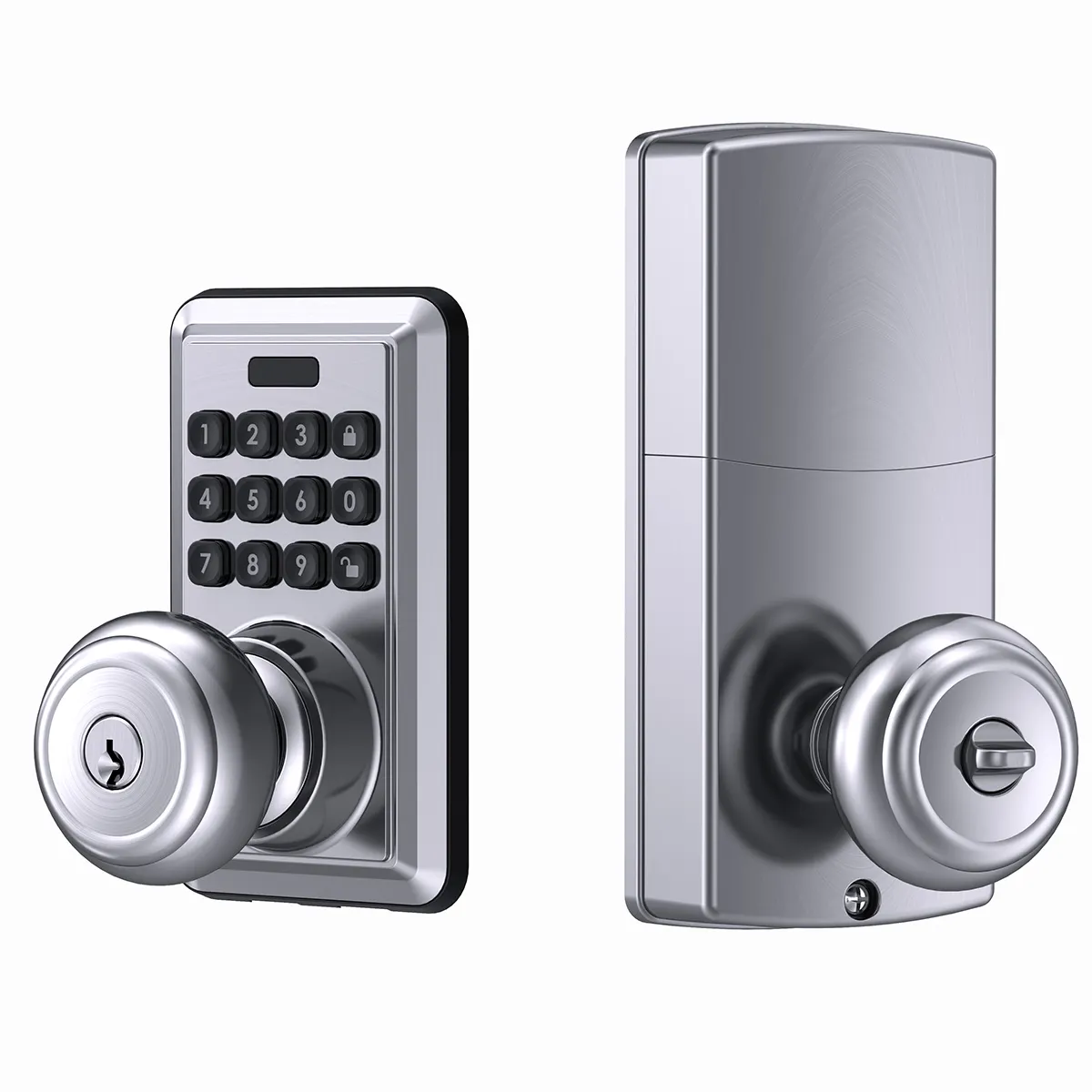 T626sk Waterproof Wifi App Door Locks Biometric Lock Fingerprint Door Handle Digital Keyless Electronic Locks For Door