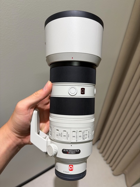 Professional Telephoto Lens Sonys FE 70-200mm F2.8 GM OSS II Zoom Lens
