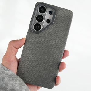 Funda de Teléfono de Tela L125 con Patrón de Mezclilla para Samsung S26 Ultra Plus, Funda Protectora a Prueba de Golpes para iPhone y Android - Product Image 4