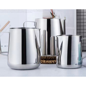 Brocca Latte per Latte Art caraffa Latte Creamer caraffa vapore brocca <span class=keywords><strong>caffè</strong></span> <span class=keywords><strong>fumante</strong></span> brocca Cappuccino Barista tazza - Product Image 1